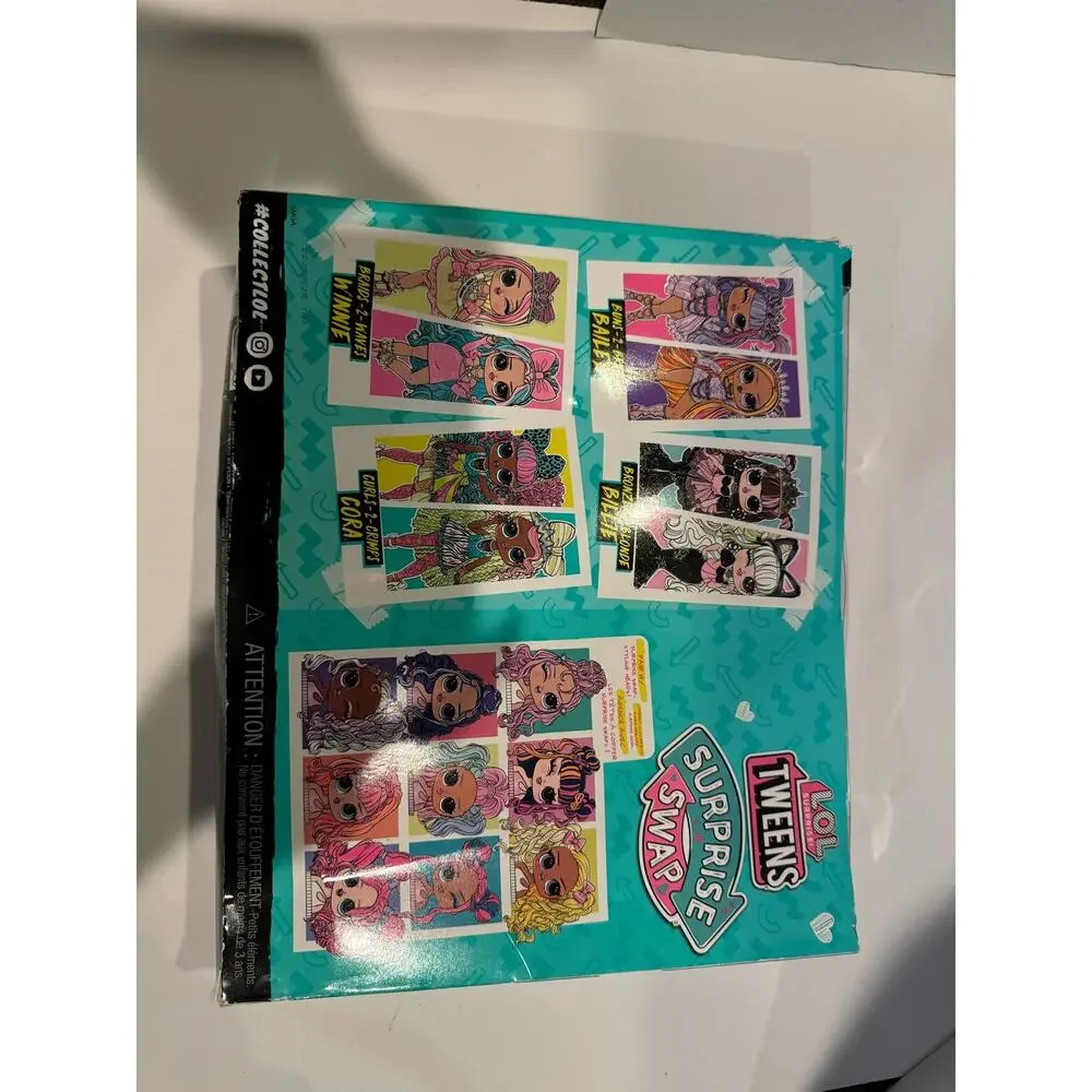 LOL Surprise Tweens Surprise SWAP Curls-2-Crimps Cora Fashion Doll